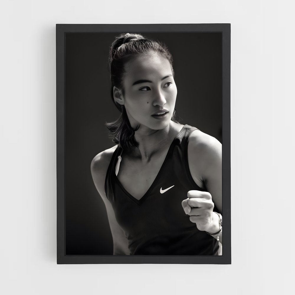 Poster Qinwen zheng adresse – affiche Tennis (vue 2)
